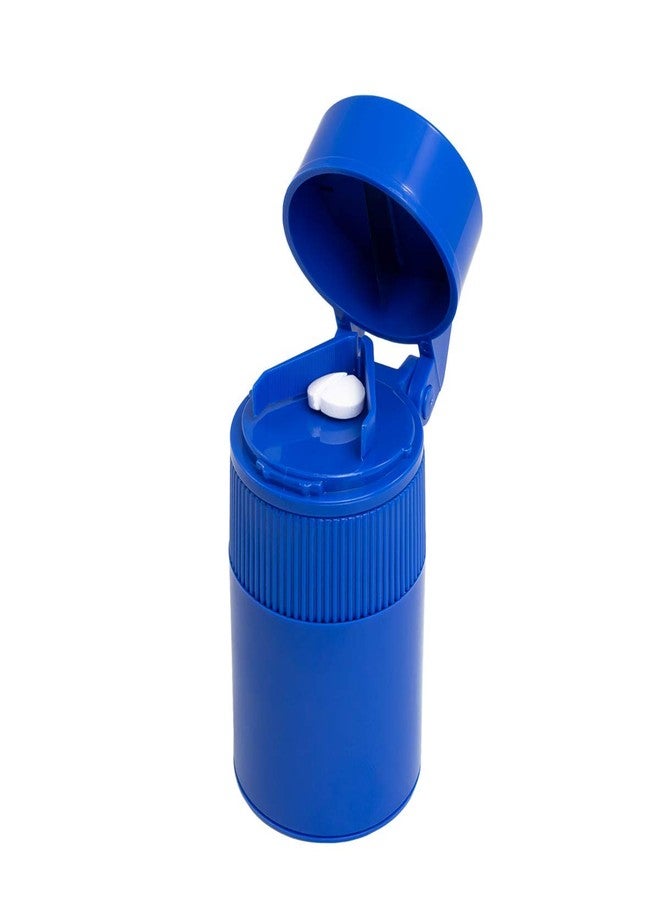 إيزي دوز أداة EZY DOSE لسحق وتقطيع حبوب الأدوية للقطط، للاستخدام اليومي، تقطع وتسحق الحبوب والفيتامينات والأقراص بأمان، تقطيع دقيق وسهل، مثالية لإخفاء الأدوية في الحلوى، لون أزرق، خالية من مادة BPA - Image 1